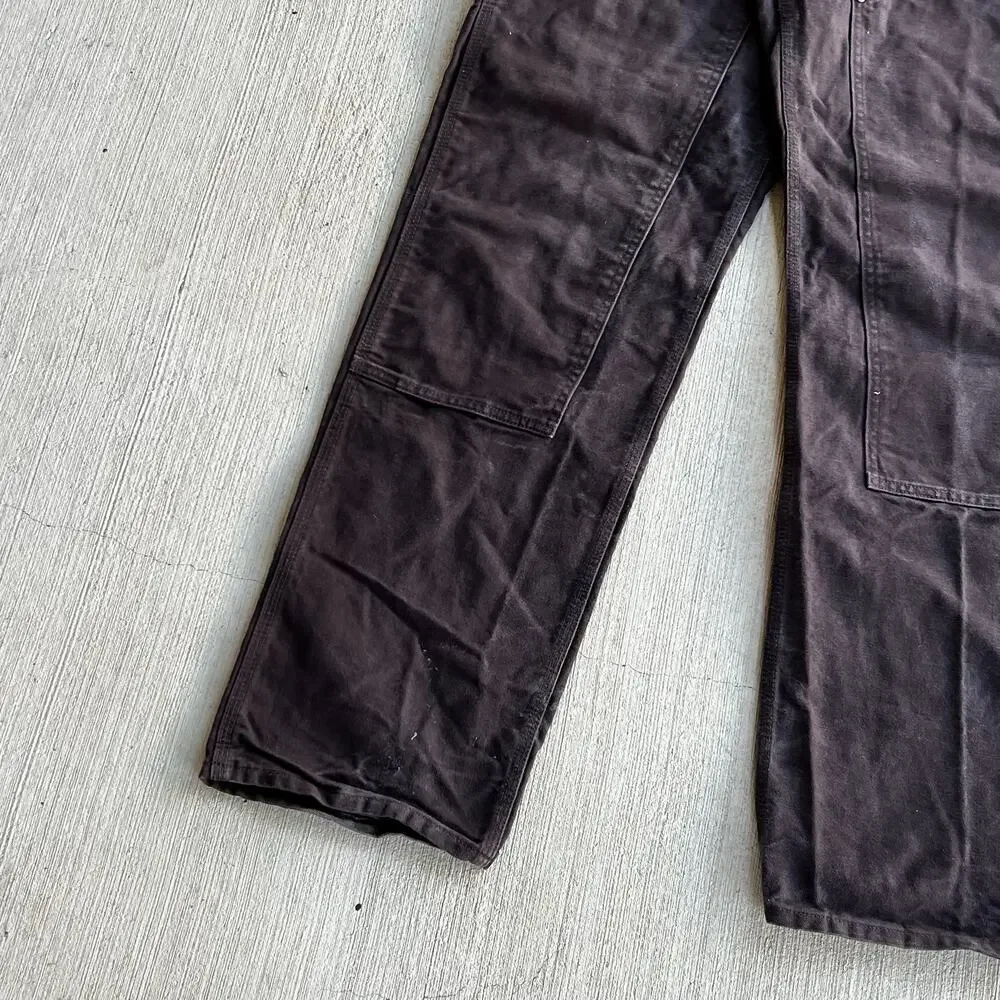 Carhartt brown double knee work wear carpenter pants